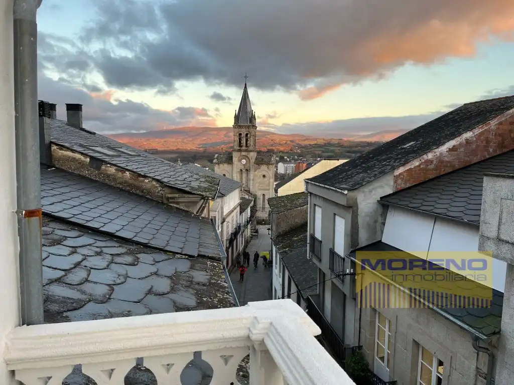 Vista exterior de Ático en venta en Sarria