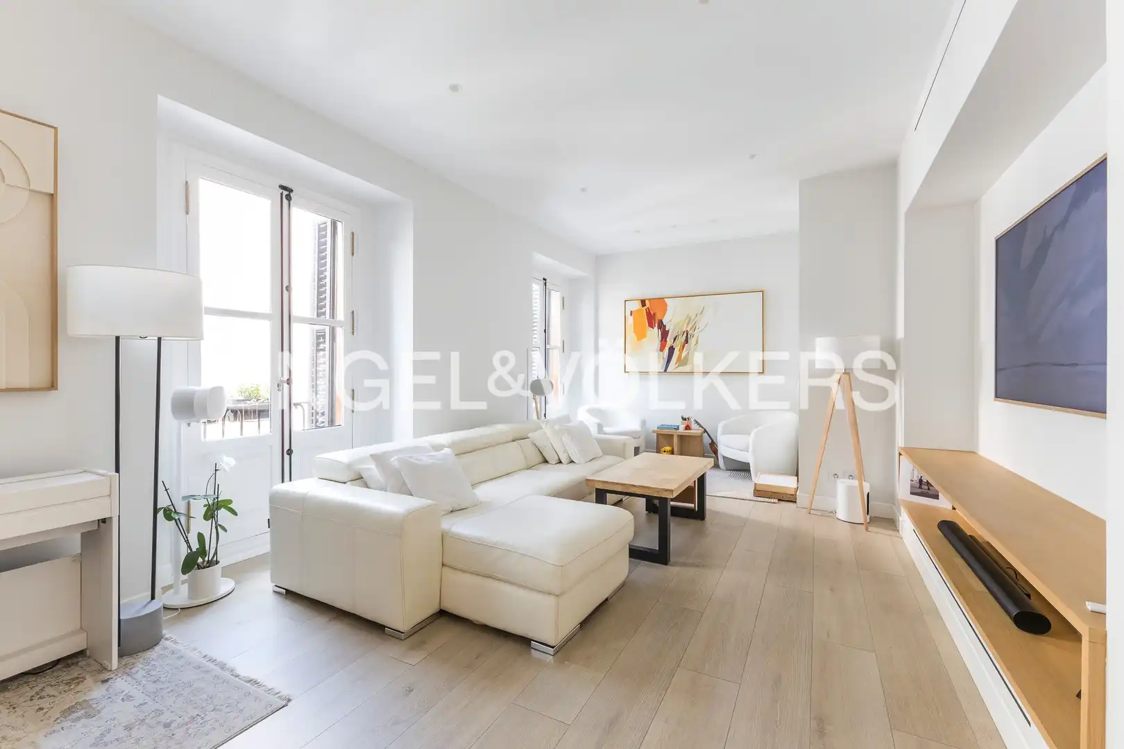 Sala d'estar de Pis en venda en  Madrid Capital amb Aire condicionat, Calefacció i Traster