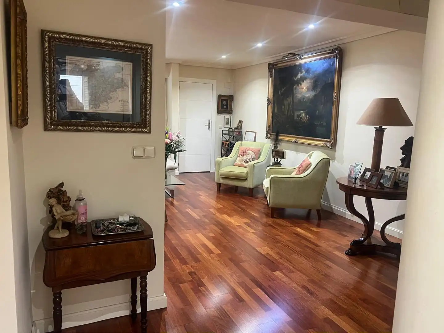 Sala de estar de Piso en venta en Zaragoza con Aire acondicionado, Calefacción y Parquet