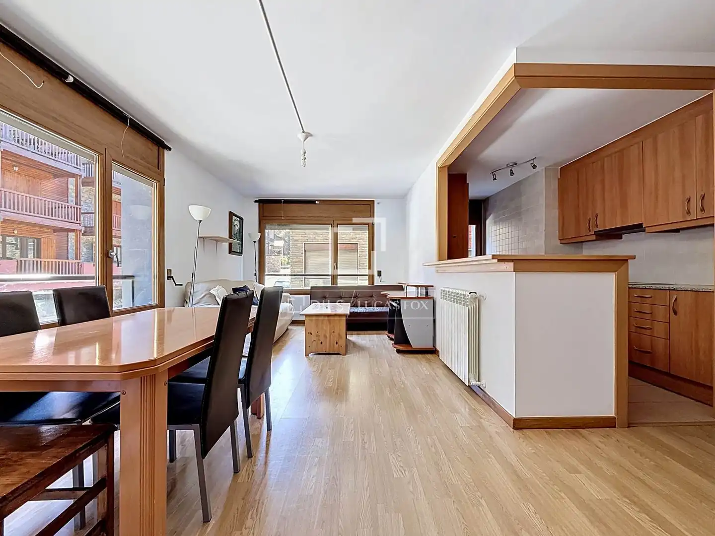 Sala de estar de Piso de alquiler en Madrid con Calefacción, Parquet y Trastero
