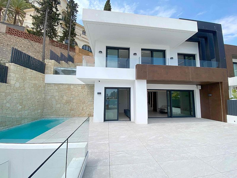 Exterior view of House or chalet for sale in Benidorm
