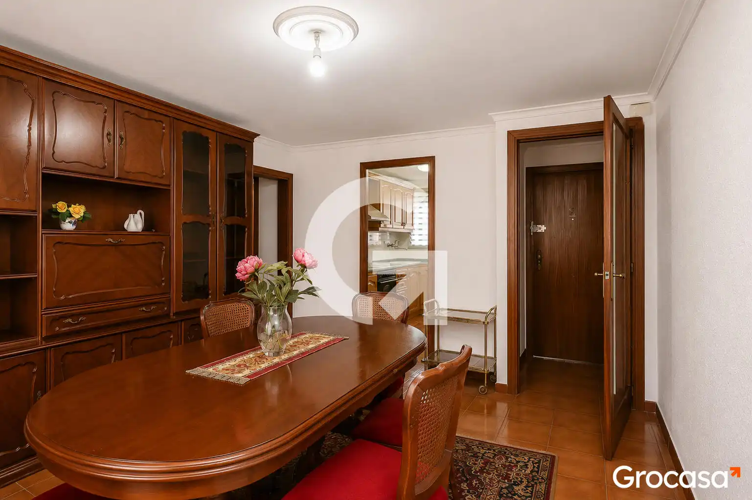 Dining room of Flat for sale in L'Hospitalet de Llobregat  with Furnished, Oven and Washing machine