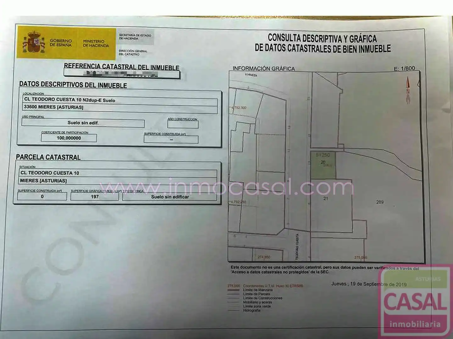 Residencial en venta en La Villa - Bazuelo
