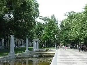 Exterior view of Flat for rent in Madrid  with Air Conditioner, Heating and Furnished