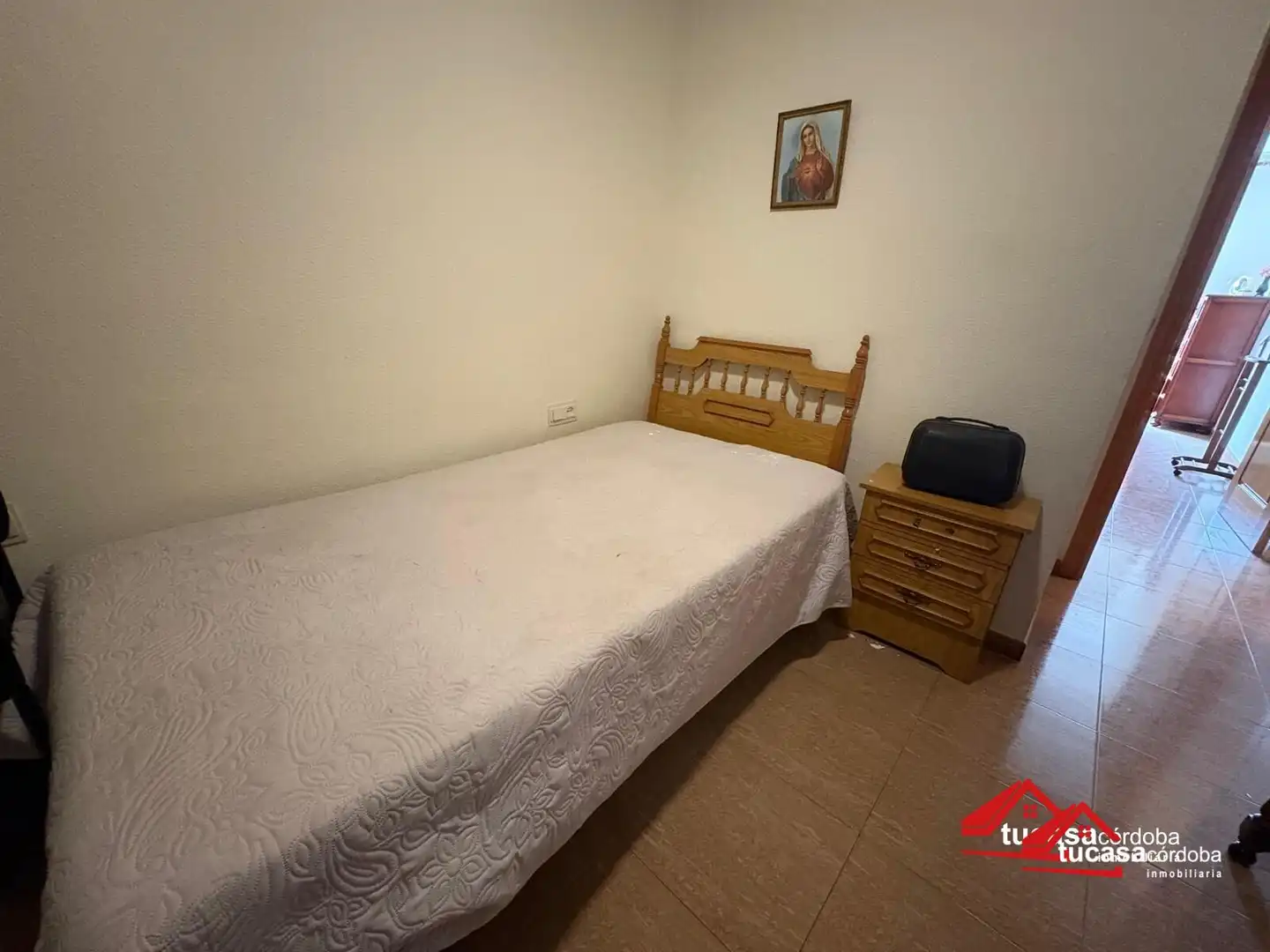 Bedroom of Flat for sale in Córdoba  with Air Conditioner and Balcony