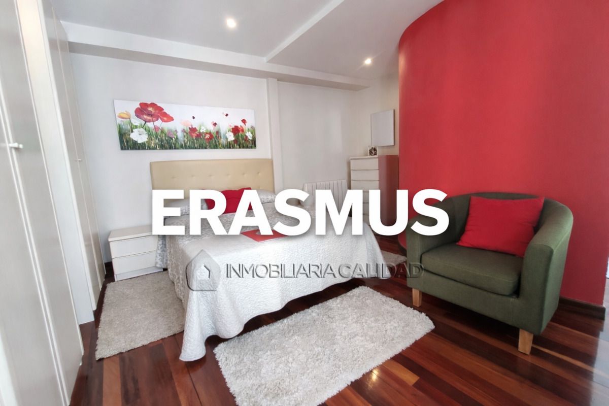 Bedroom of Flat to rent in Burgos Capital  with Heating and Furnished