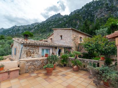 Exterior view of Country house for sale in Fornalutx  with Heating, Private garden and Terrace