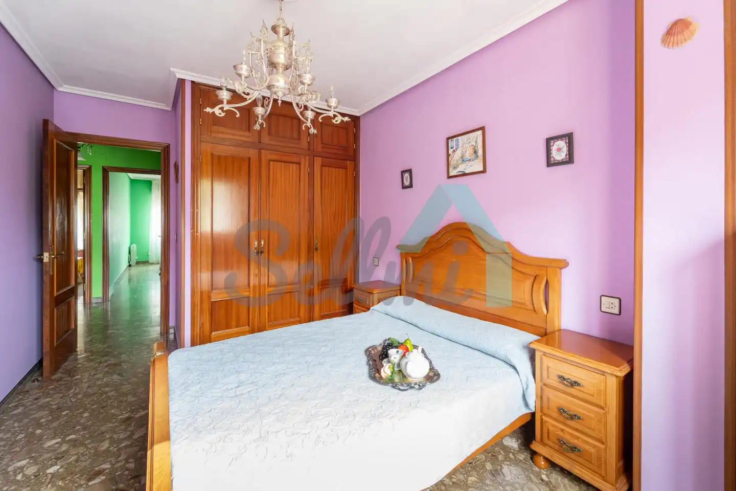 Bedroom of Flat for sale in Allande  with Heating, Terrace and Storage room
