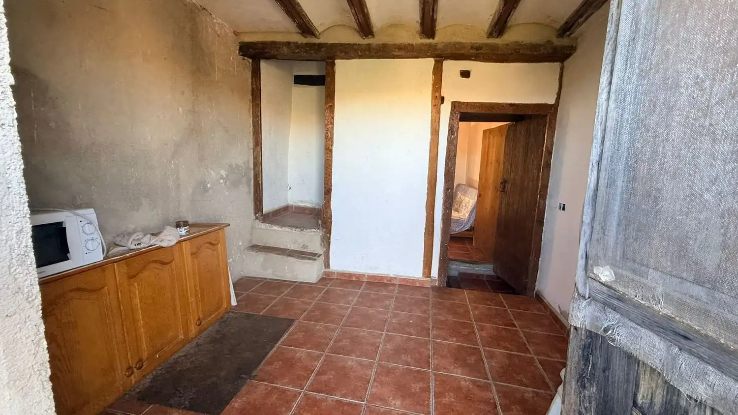 Küche von Haus oder Chalet zum Verkauf in Villafranca del Cid / Vilafranca mit Terrasse und Abstellraum