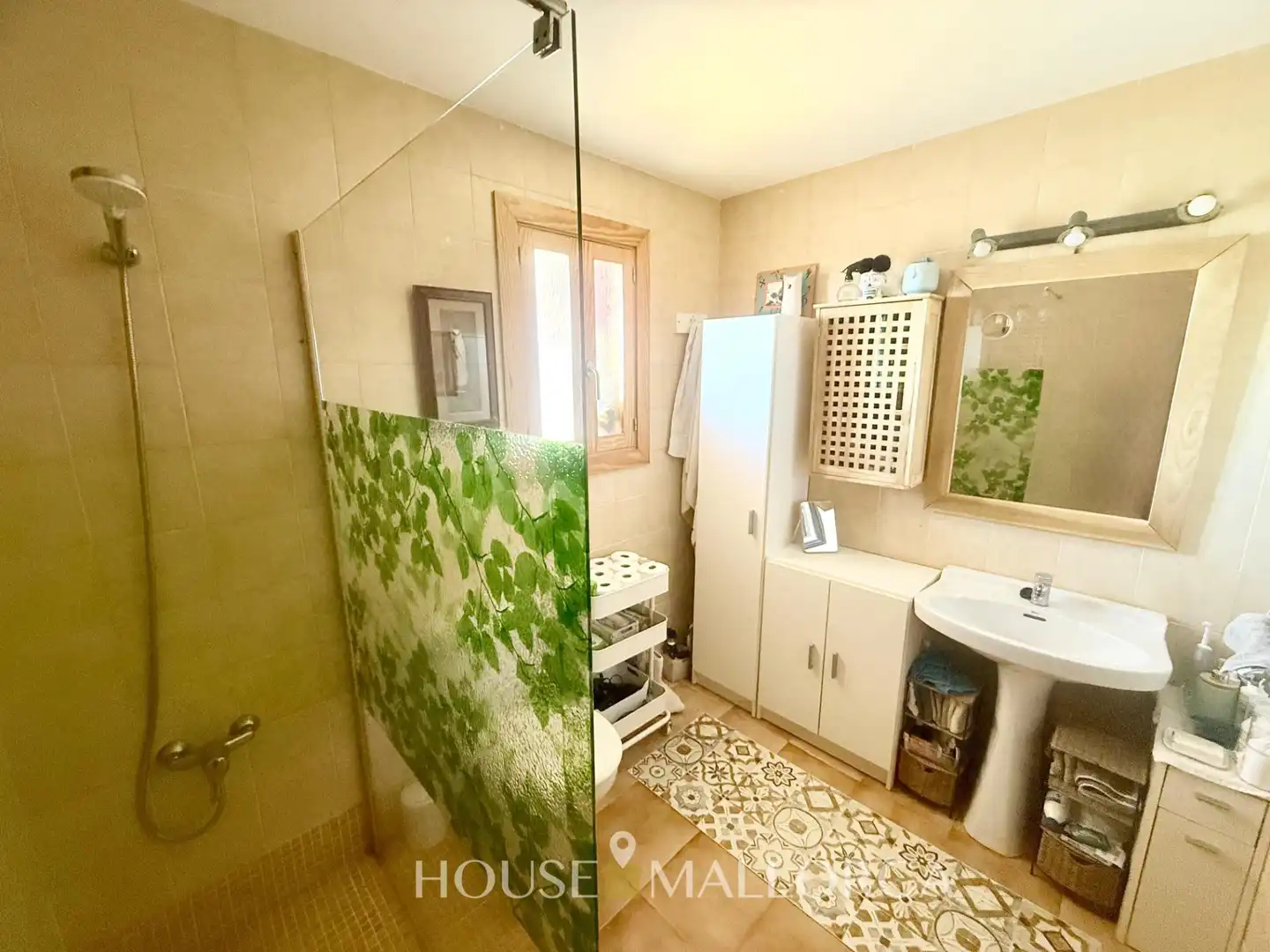 Bedroom of Flat for sale in Binissalem  with Air Conditioner, Private garden and Storage room