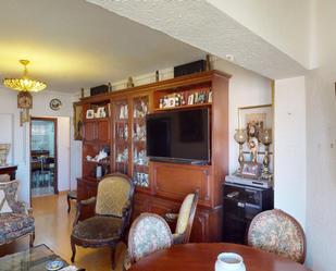 Living room of Flat for sale in  Valencia Capital  with Storage room, Furnished and Balcony