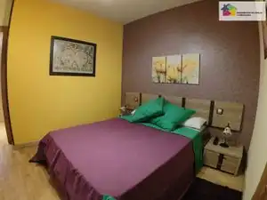 Schlafzimmer von Wohnung zur Miete in León Capital  mit Heizung, Parkett und Terrasse