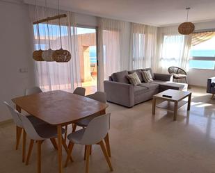 Living room of Attic to rent in El Campello  with Air Conditioner, Terrace and Furnished