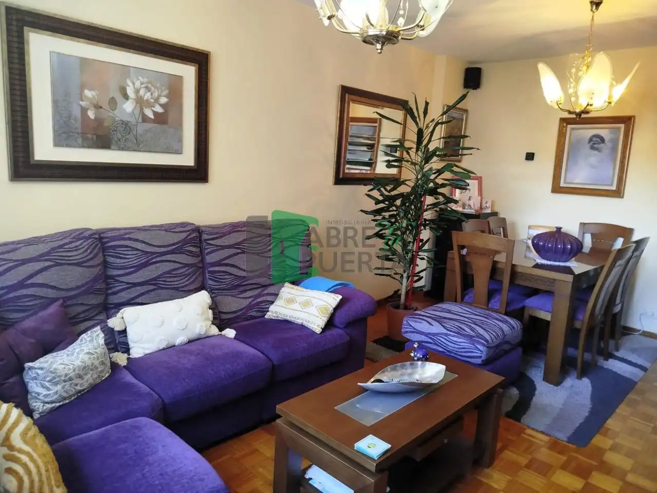 Living room of Flat for sale in Ourense Capital   with Heating, Storage room and Balcony