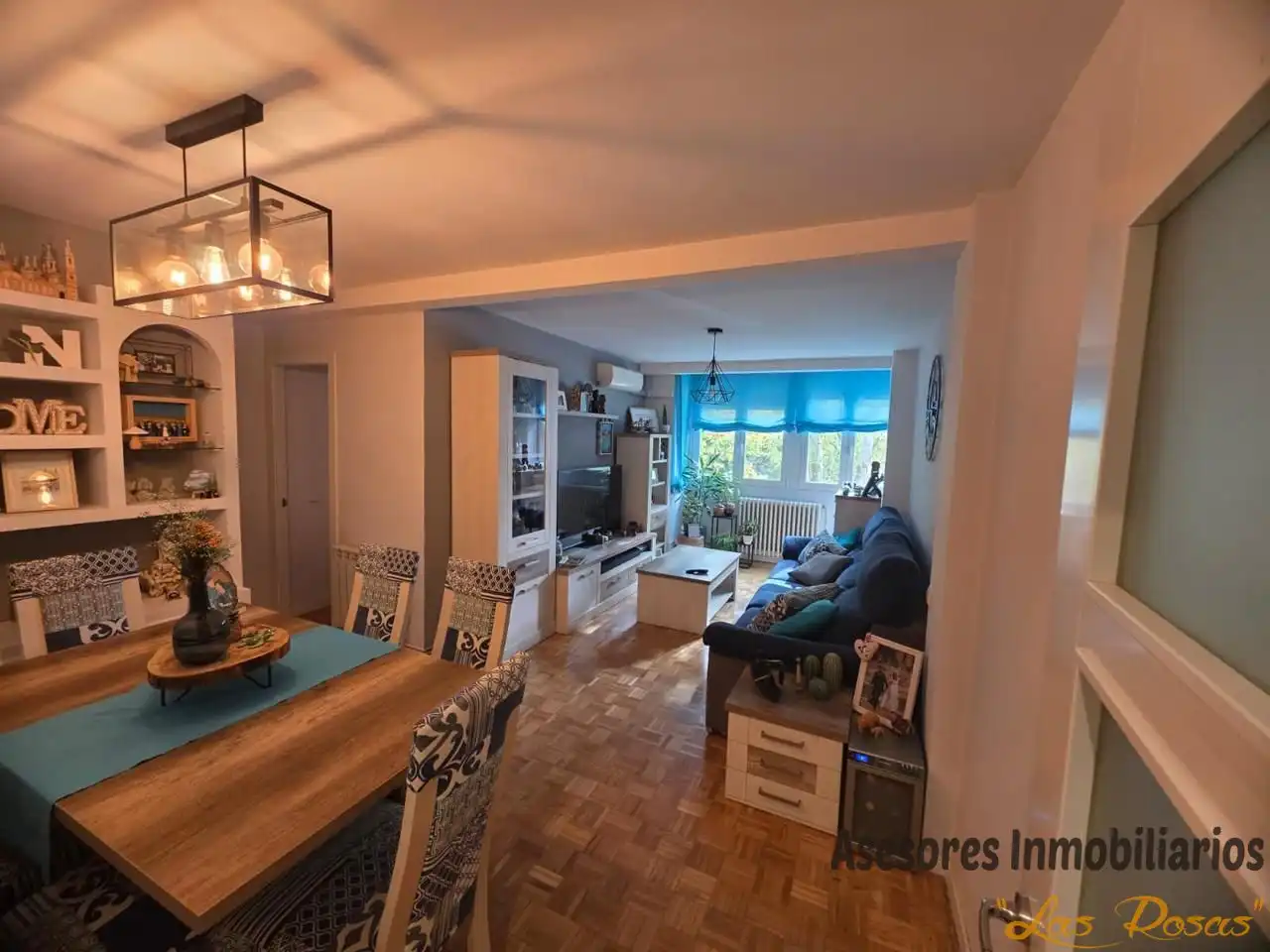 Wohnzimmer von Wohnung zum Verkauf in Madrid mit Klimaanlage, Heizung und Parkett