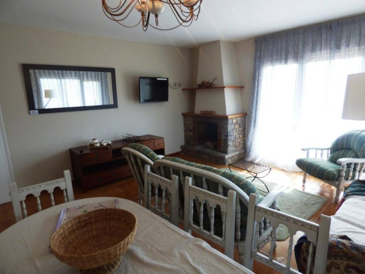 Living room of Flat to rent in Bellver de Cerdanya  with Furnished and Balcony