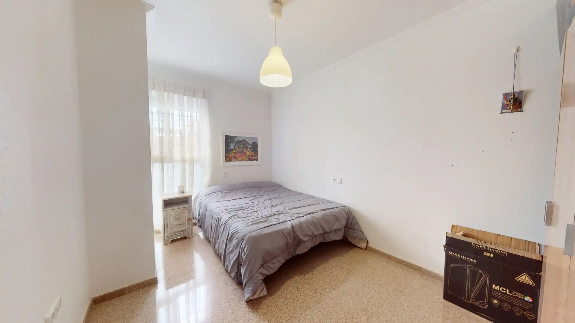 Bedroom of Flat for sale in Elda  with Terrace and Storage room