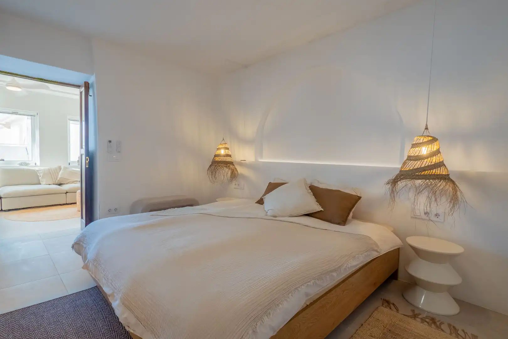 Habitación de Dúplex de alquiler en Mogán con Aire acondicionado, Terraza y Amueblado