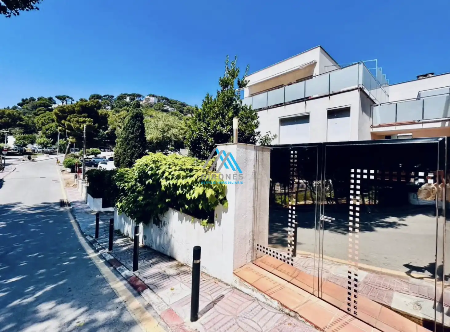 Vista exterior de Apartament de lloguer en Santa Cristina d'Aro amb Parquet i Terrassa