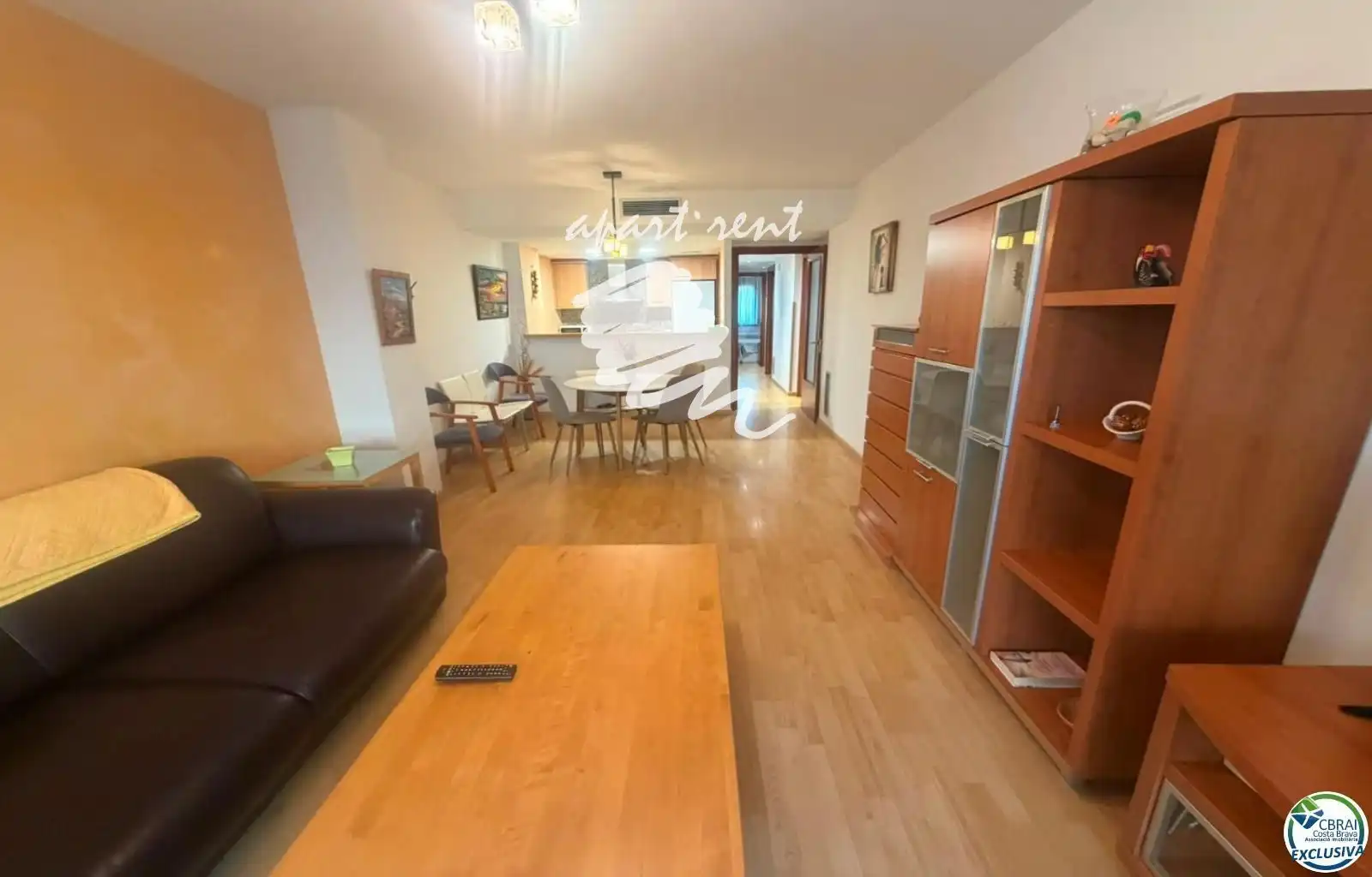 Sala de estar de Piso en venta en Roses con Aire acondicionado, Calefacción y Terraza