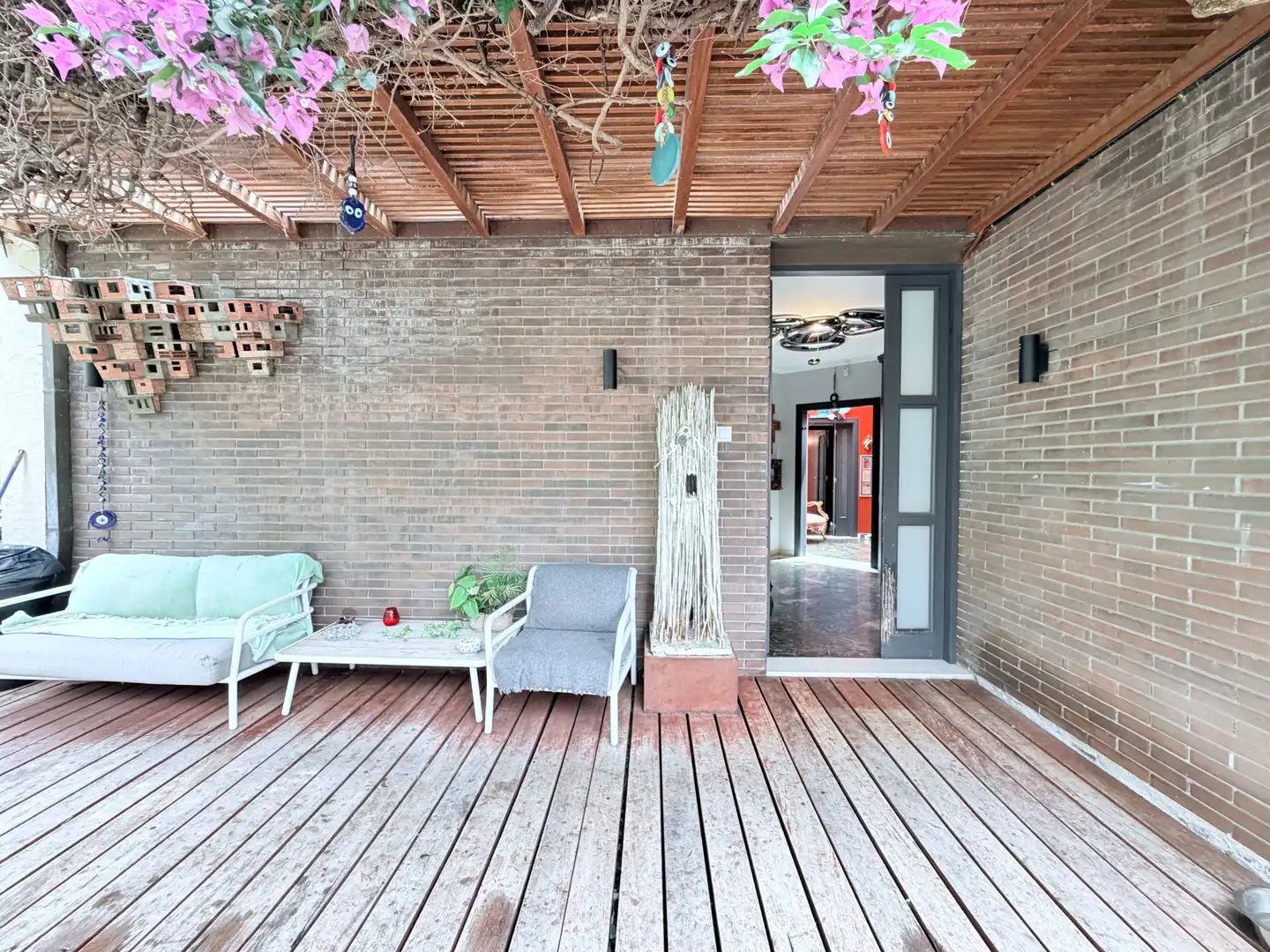 Terrasse von Haus oder Chalet zum Verkauf in Castelldefels mit Klimaanlage, Heizung und Privatgarten