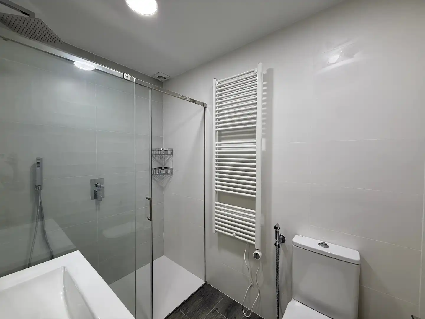 Badezimmer von Dachboden zum Verkauf in O Grove   mit Heizung und Gemeinschaftspool