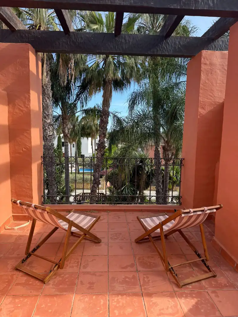 Terraza de Apartamento de alquiler en Marbella con Aire acondicionado, Calefacción y Terraza