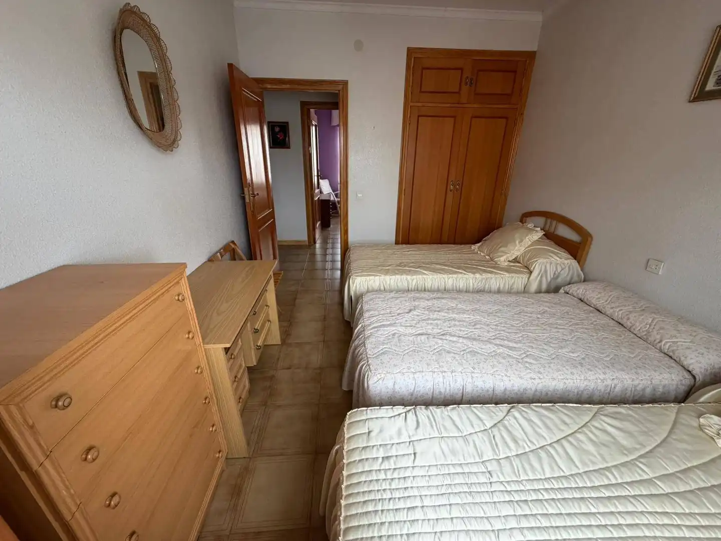 Bedroom of Houses for sale in La Guardia  with Heating, Furnished and Alarm