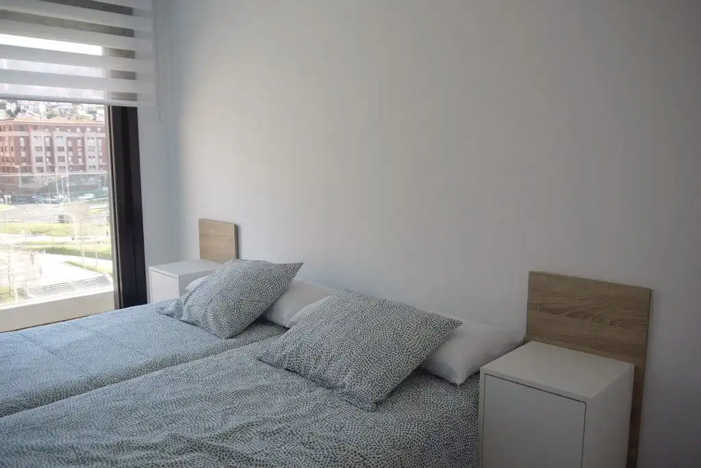 Bedroom of Flat for rent in Bilbao   with Heating, Terrace and Swimming Pool
