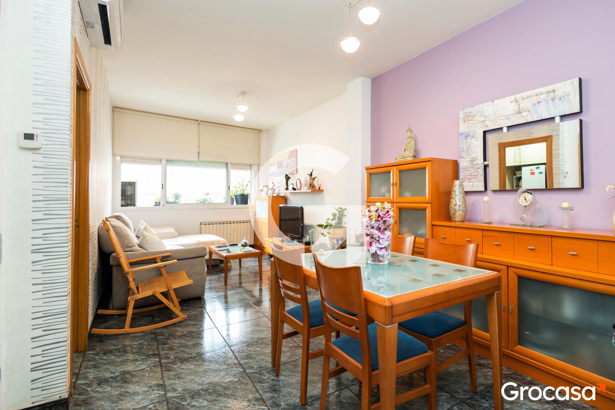 Living room of Flat for sale in Sant Vicenç Dels Horts  with Air Conditioner, Heating and Terrace