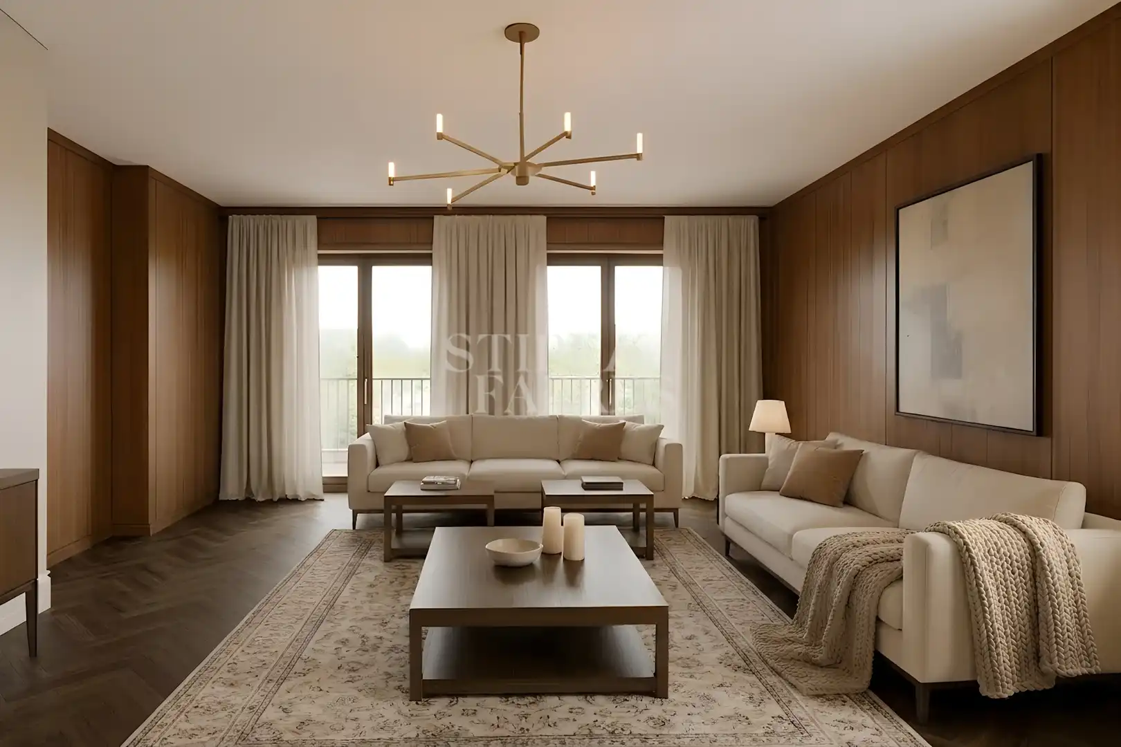 Living room of Duplexes for rent in Barcelona  with Air Conditioner, Heating and Terrace