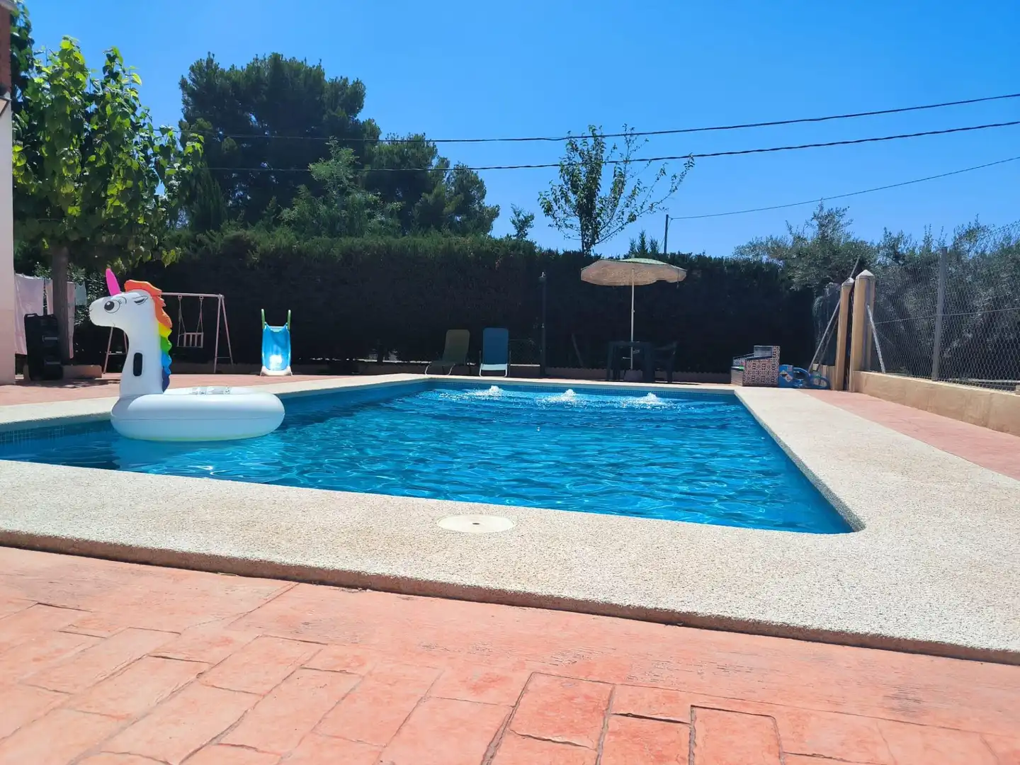 Schwimmbecken von Country house zum Verkauf in Murcia mit Klimaanlage, Privatgarten und Schwimmbad