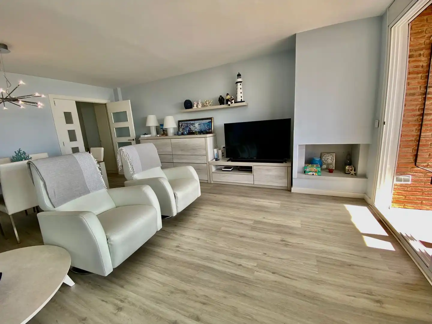 Living room of Flat for sale in Torredembarra  with Heating, Terrace and Storage room