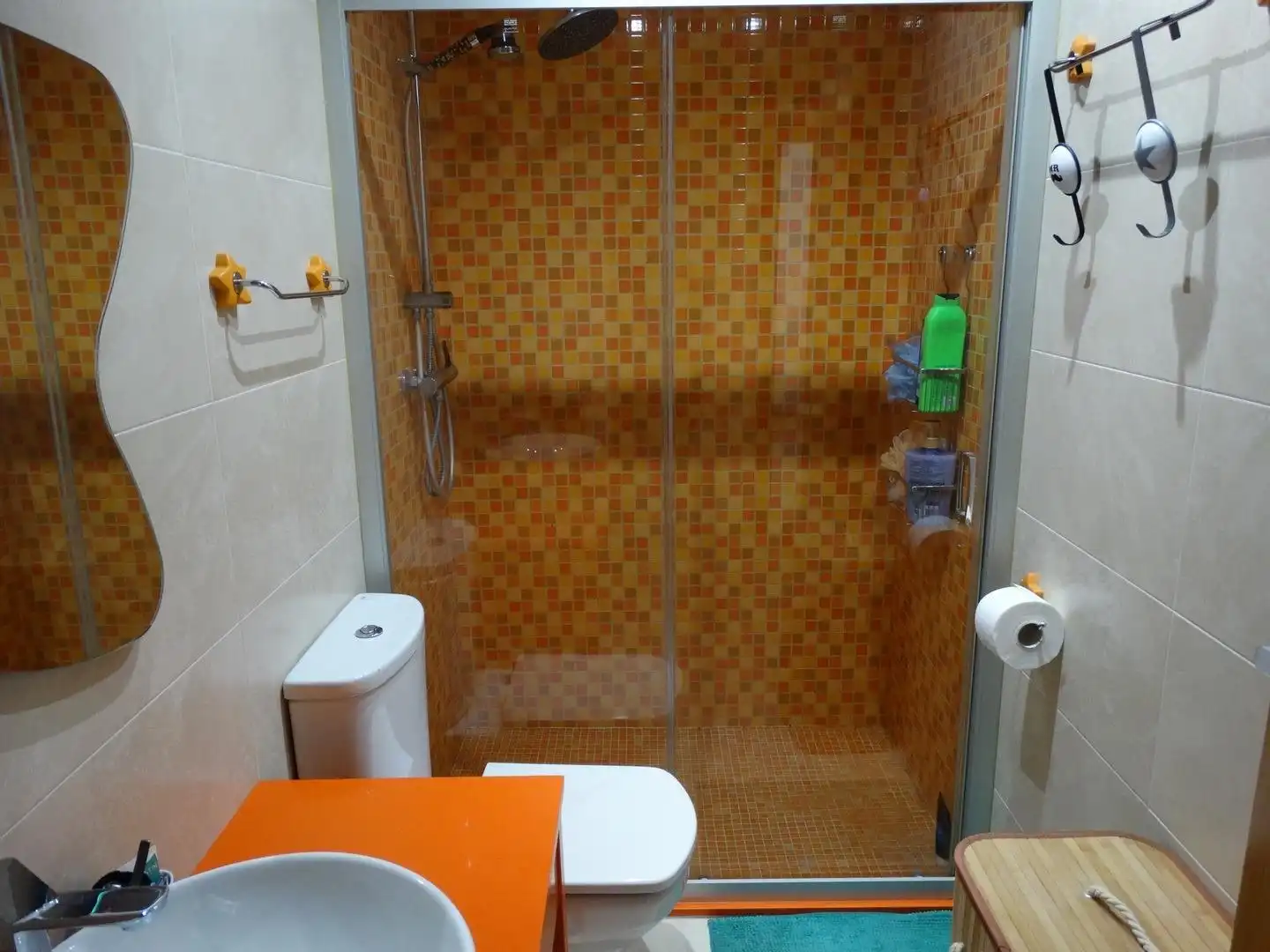 Baño de Casa adosada en venta en L'Aldea con Jardín privado, Terraza y Trastero