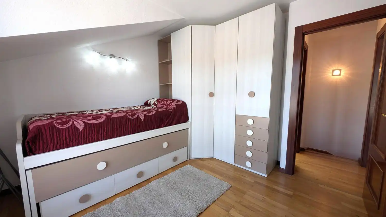 Bedroom of Flat for rent in Piélagos  with Heating, Terrace and Furnished