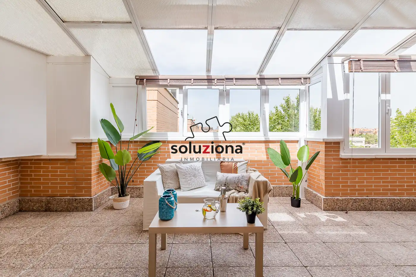 Terrace of Attic for sale in Getafe  with Air Conditioner, Heating and Parquet flooring