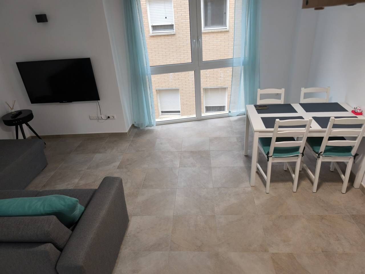 Living room of Flat to rent in Deltebre  with Air Conditioner, Heating and Terrace