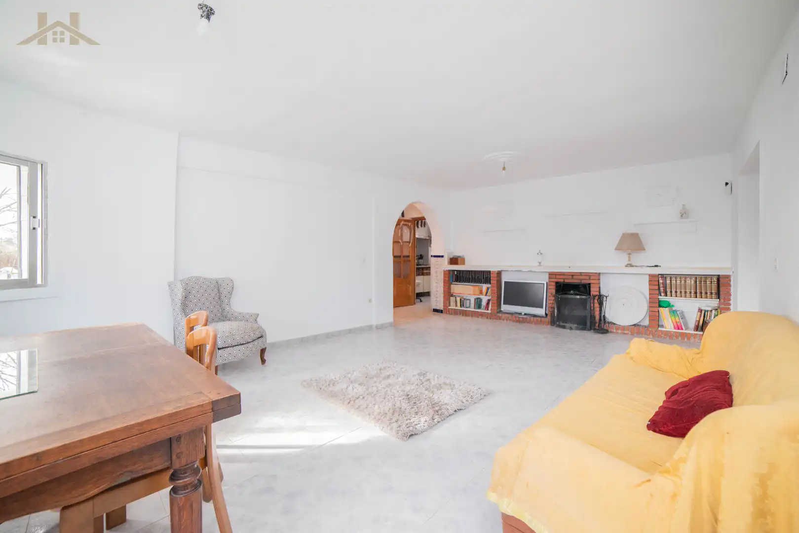 Sala d'estar de Casa o xalet en venda en Yeles amb Calefacció, Jardí privat i Terrassa