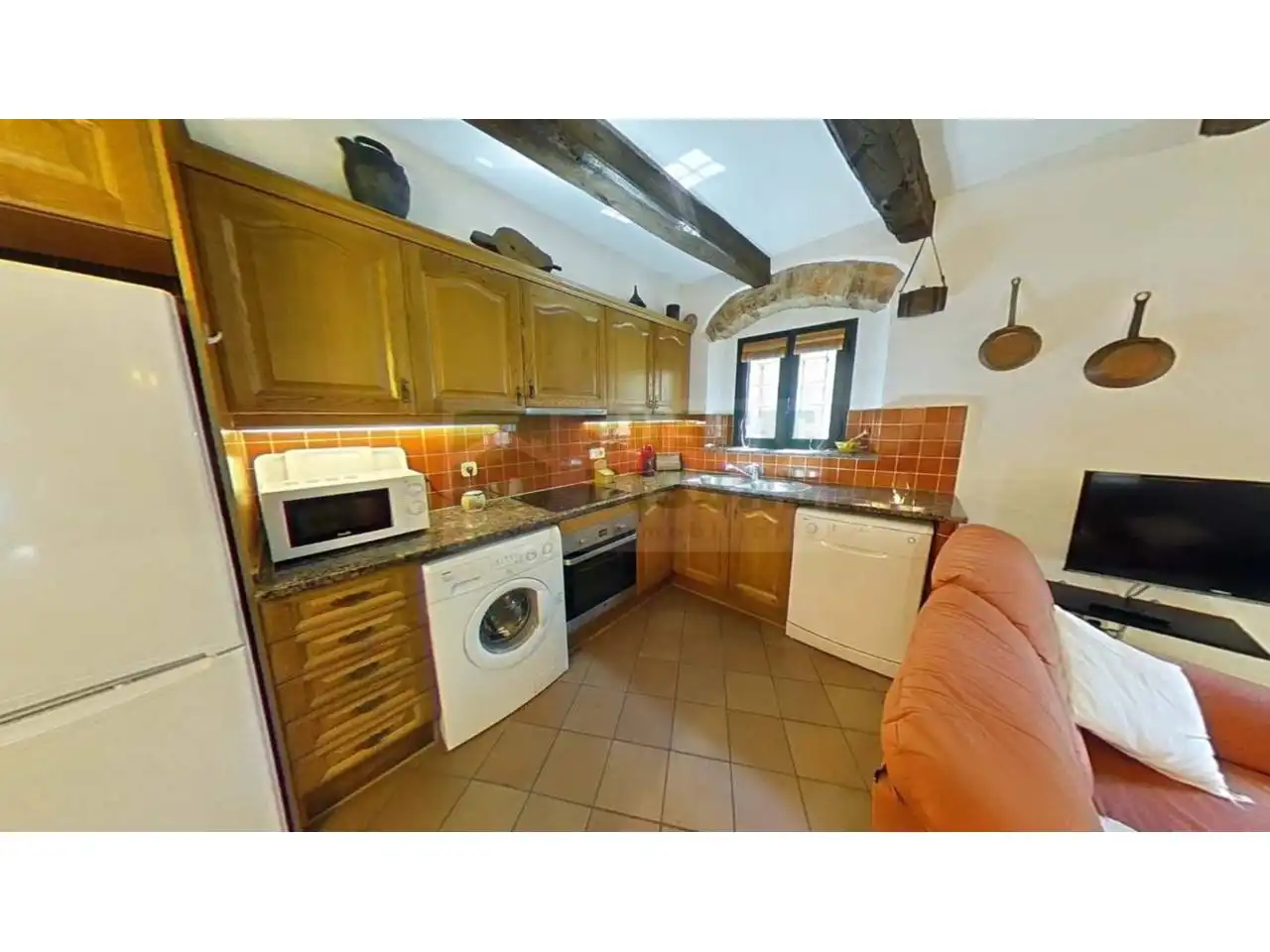 Kitchen of Apartments for rent in Palau-sator  with Air Conditioner, Heating and Furnished