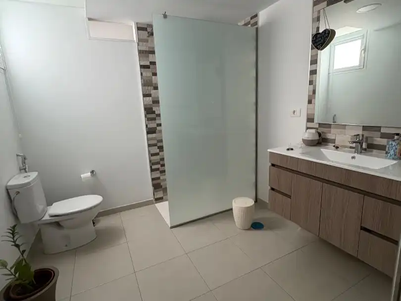 Baño de Local de alquiler en Santa Lucía de Tirajana con Aire acondicionado y Amueblado