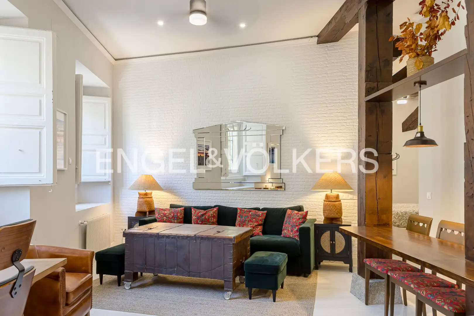 Wohnzimmer von Wohnung zum Verkauf in Madrid mit Heizung