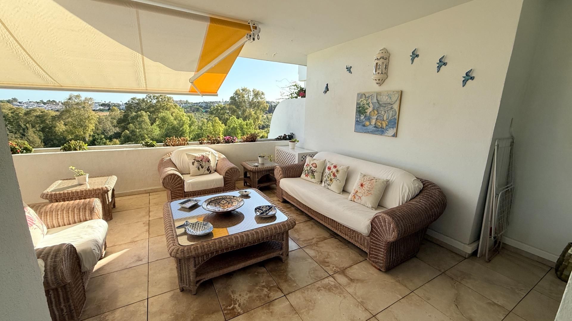 Terrace of Flat for sale in Marbella  with Air Conditioner, Private garden and Terrace