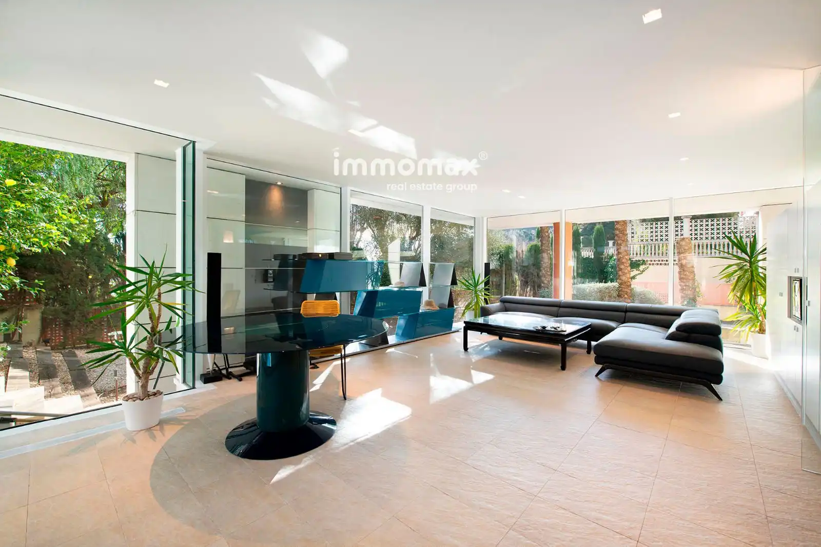 Sala de estar de Casa o chalet en venta en Barcelona con Aire acondicionado, Calefacción y Terraza