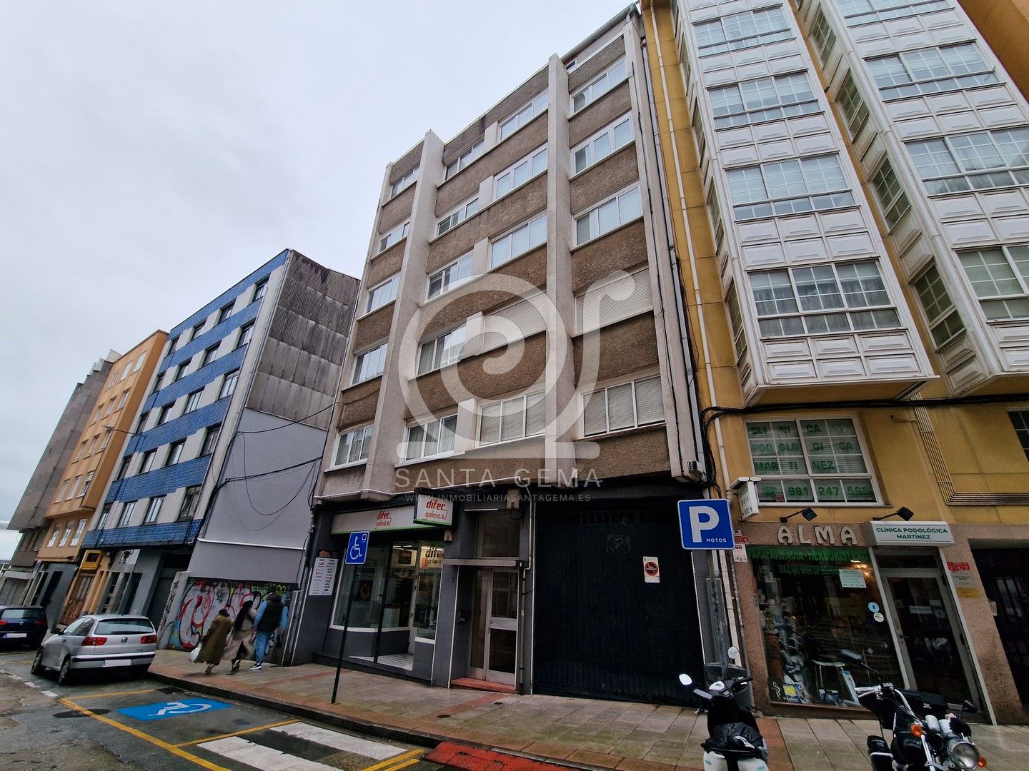 Vista exterior de Piso en venta en A Coruña Capital  con Trastero