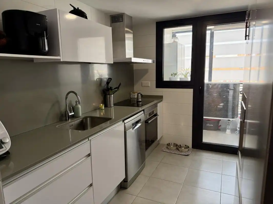 Kitchen of Duplexes for rent in Valencia  with Air Conditioner, Heating and Terrace