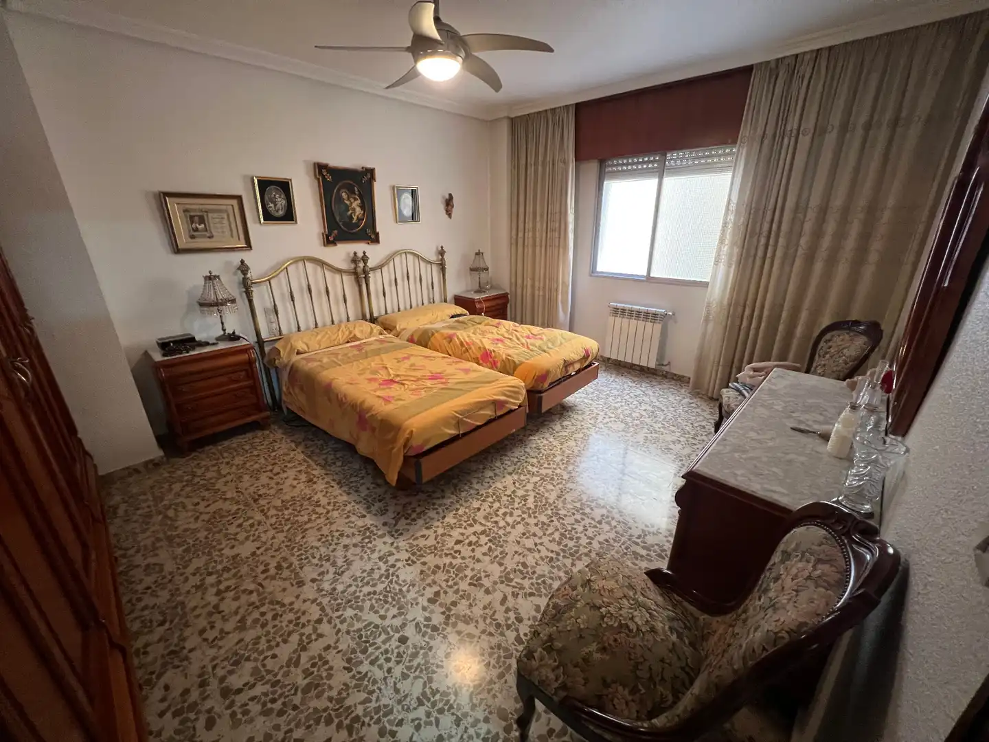 Bedroom of Flat for sale in Jaén  with Air Conditioner, Heating and Furnished