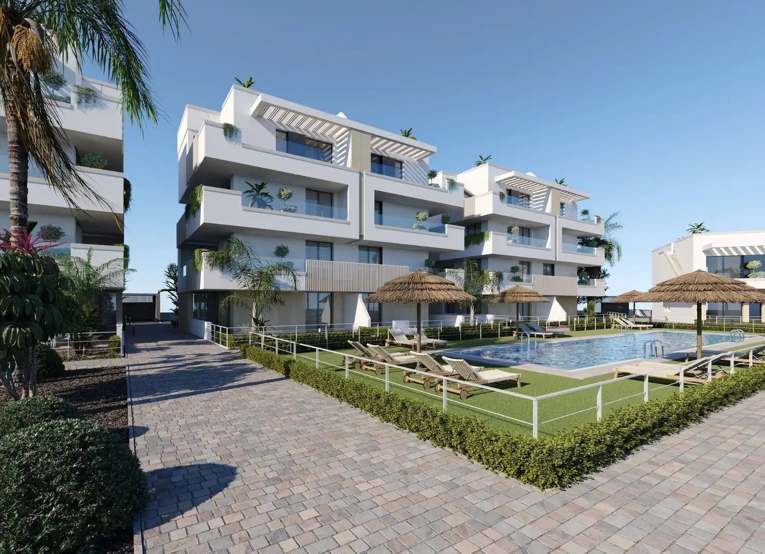 Exterior view of Attic for sale in Torre-Pacheco  with Terrace, Storage room and Community pool