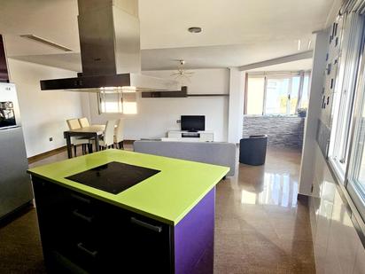 Kitchen of Attic for sale in  Murcia Capital  with Air Conditioner, Heating and Terrace