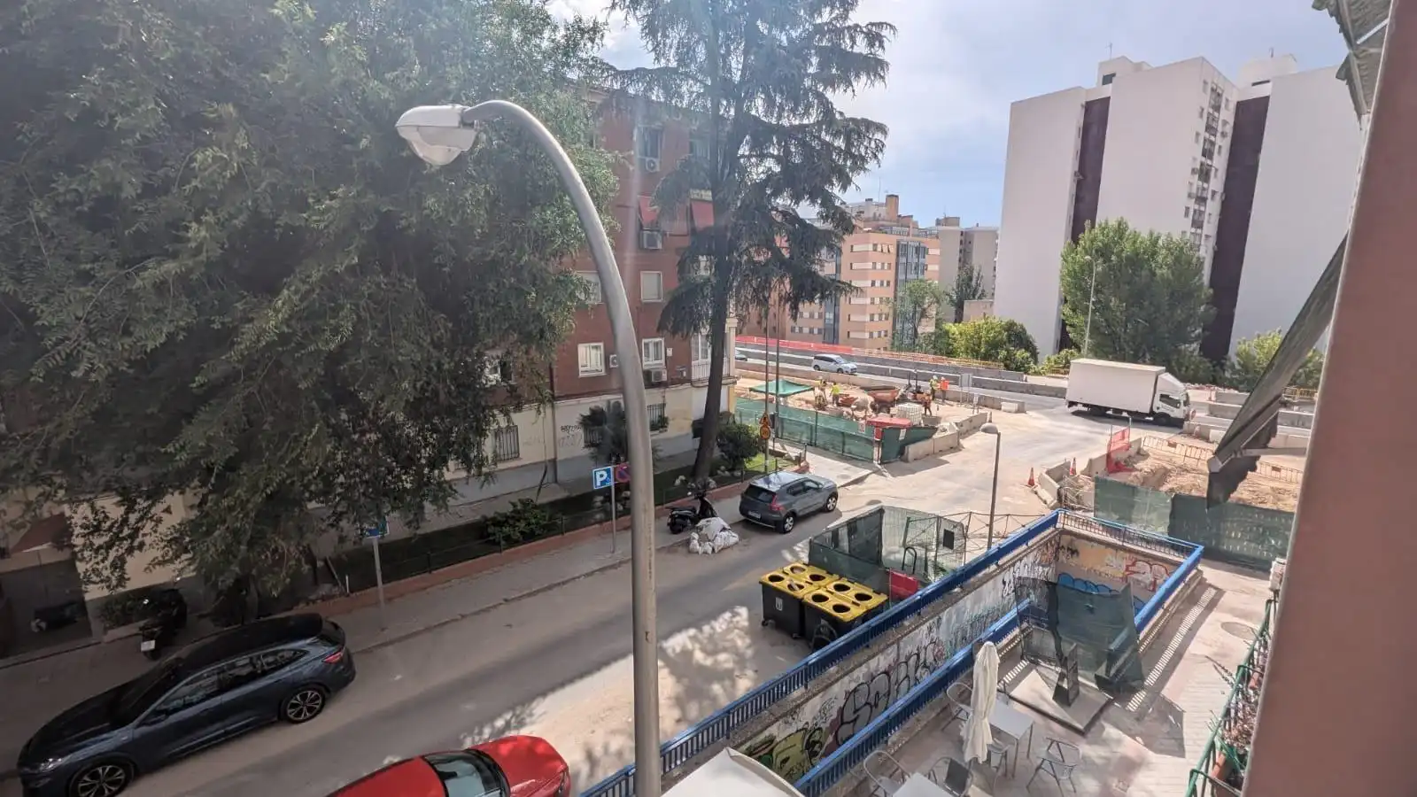 Vista exterior de Pis de lloguer en Madrid amb Aire condicionat, Calefacció i Moblat
