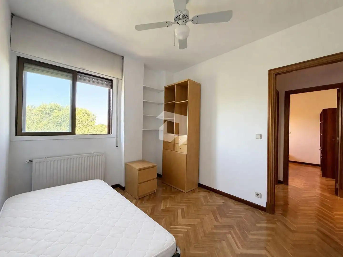 Schlafzimmer von Wohnung zur Miete in Pozuelo de Alarcón mit Heizung, Parkett und Terrasse